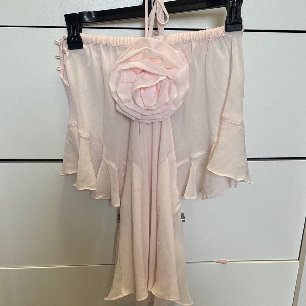 Victoria's Secret Light Pink Ruffled Skirt